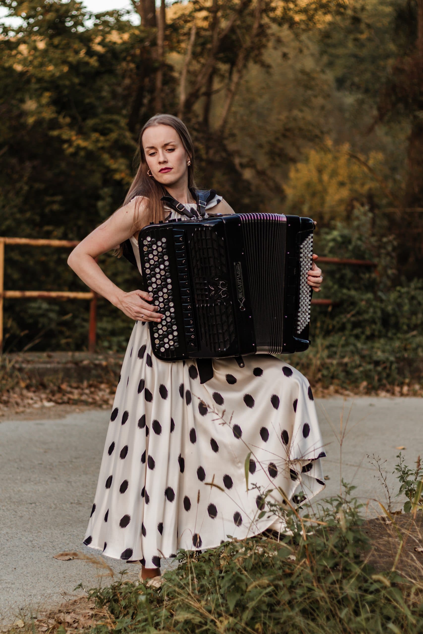 Sara Sučić Šimunović accordion playing